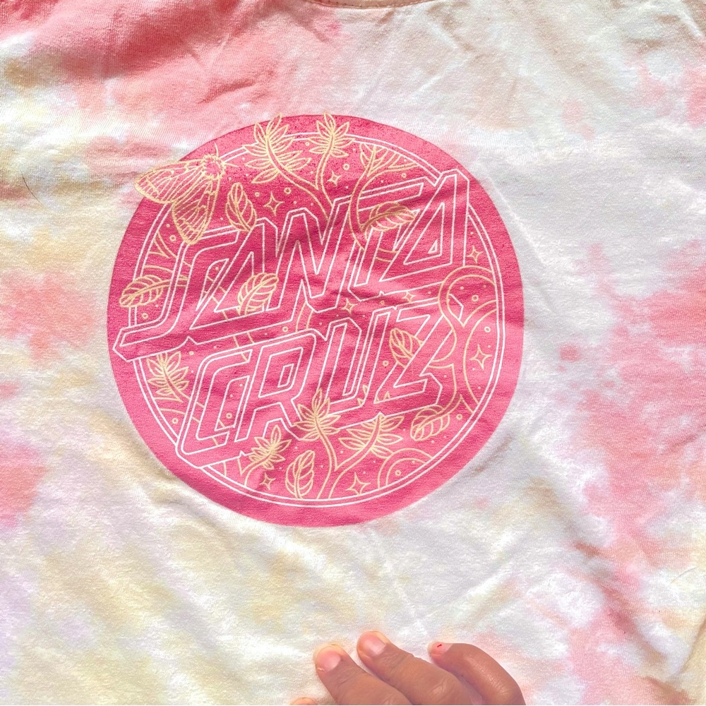 Santa Cruz Tie Dye Croptop